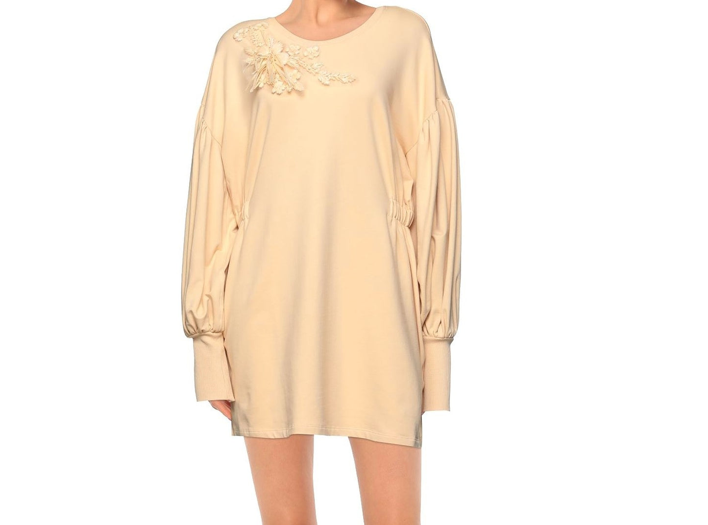 VESTITO CON FIORE JIJIL