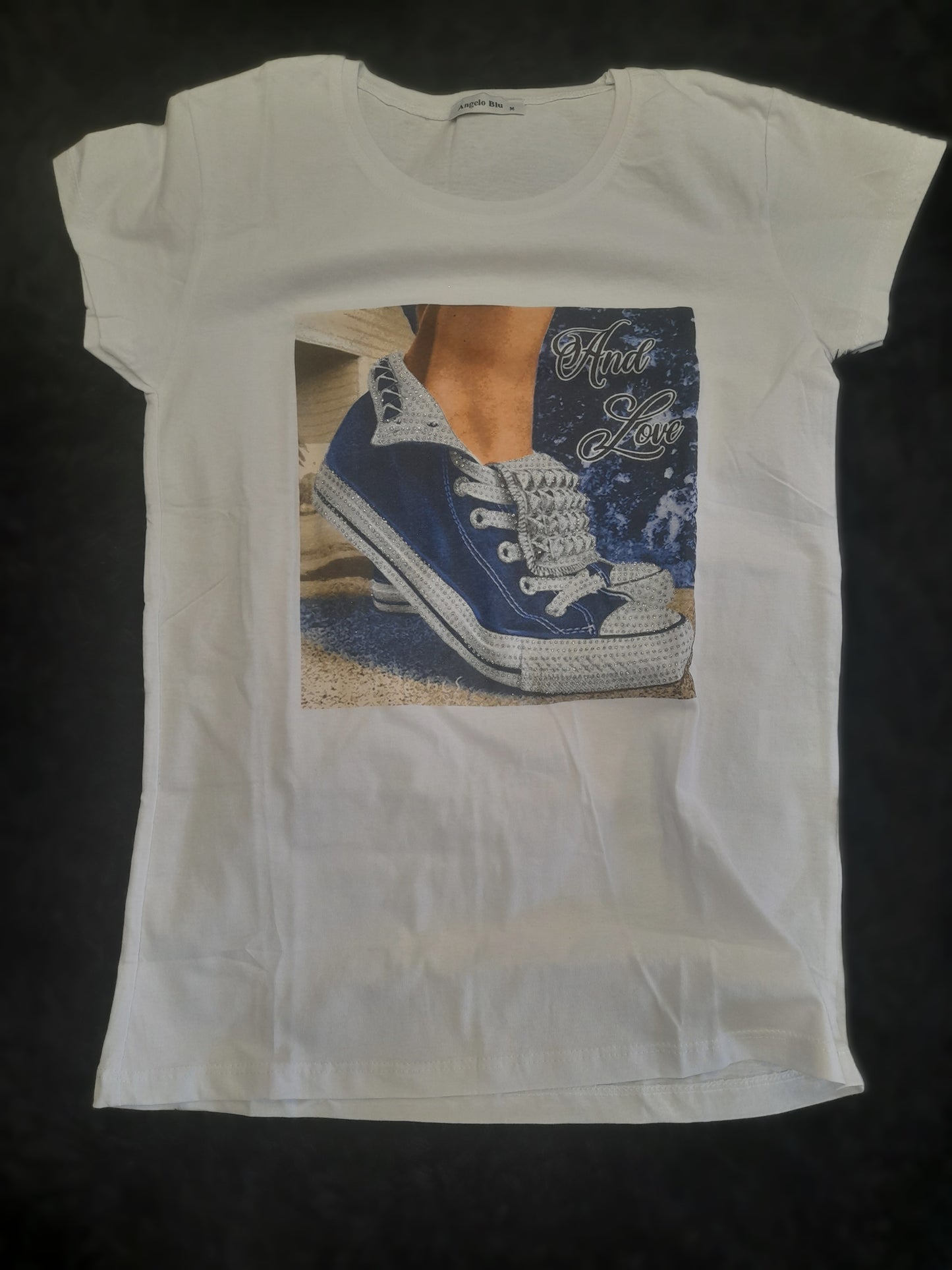 MAGLIETTA MANICA CORTA ANGELO BLU