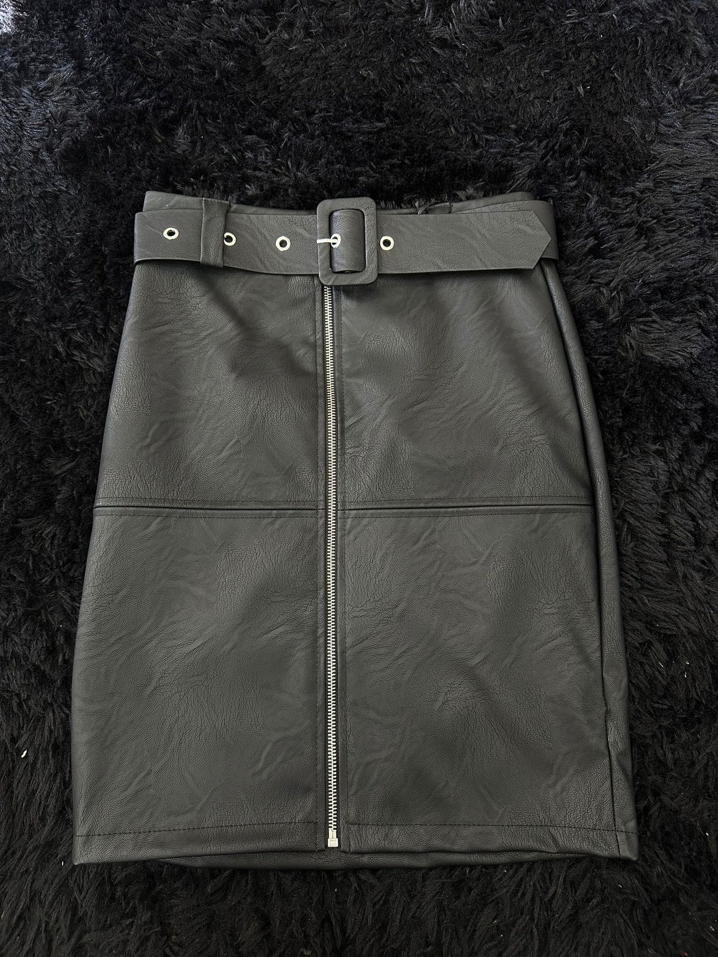 GONNA IN PELLE MADE IN ITALY