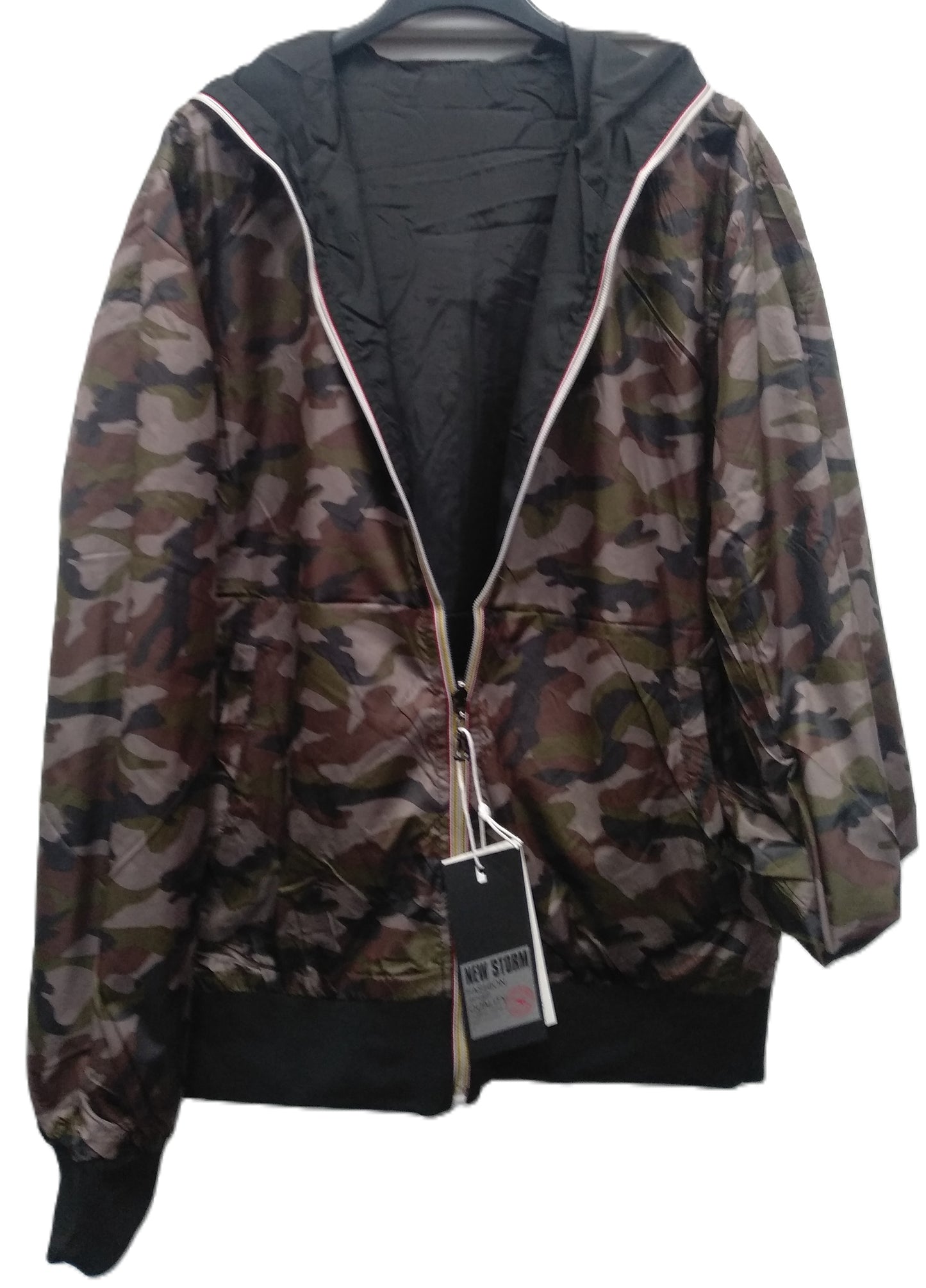 GIUBBOTTO LEGGERO REVERSIBILE ANTIVENTO NEW STORM