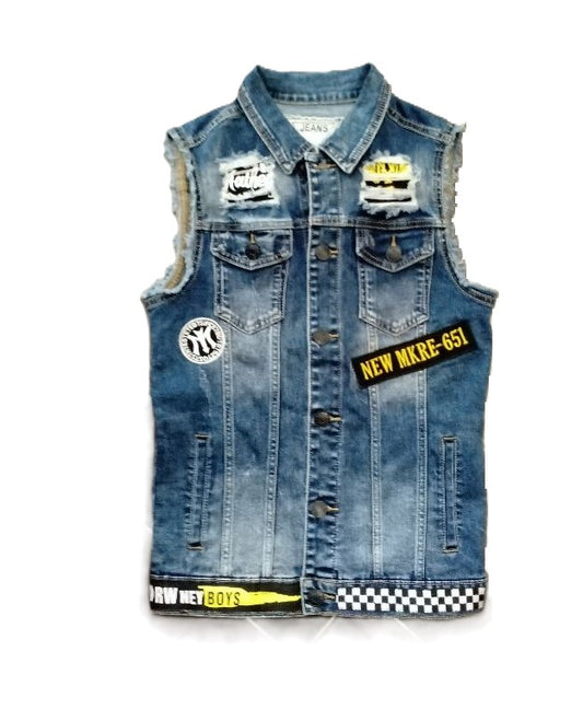 GILET DI JEANS - LEEYO JEANS SINCE 1981