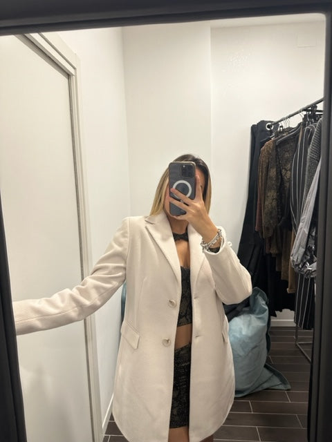 CAPPOTTO SPIGATO BIANCO