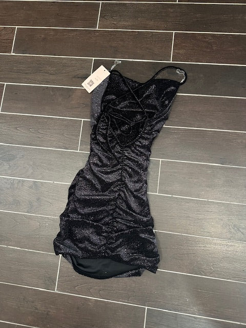 VESTITO DRAPPEGGIATO IN LUREX