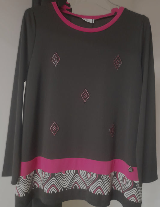 MAGLIA MANICA LUNGA - PERLA