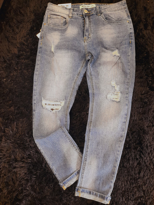 JEANS UOMO MAX TRE BLU CHIARO