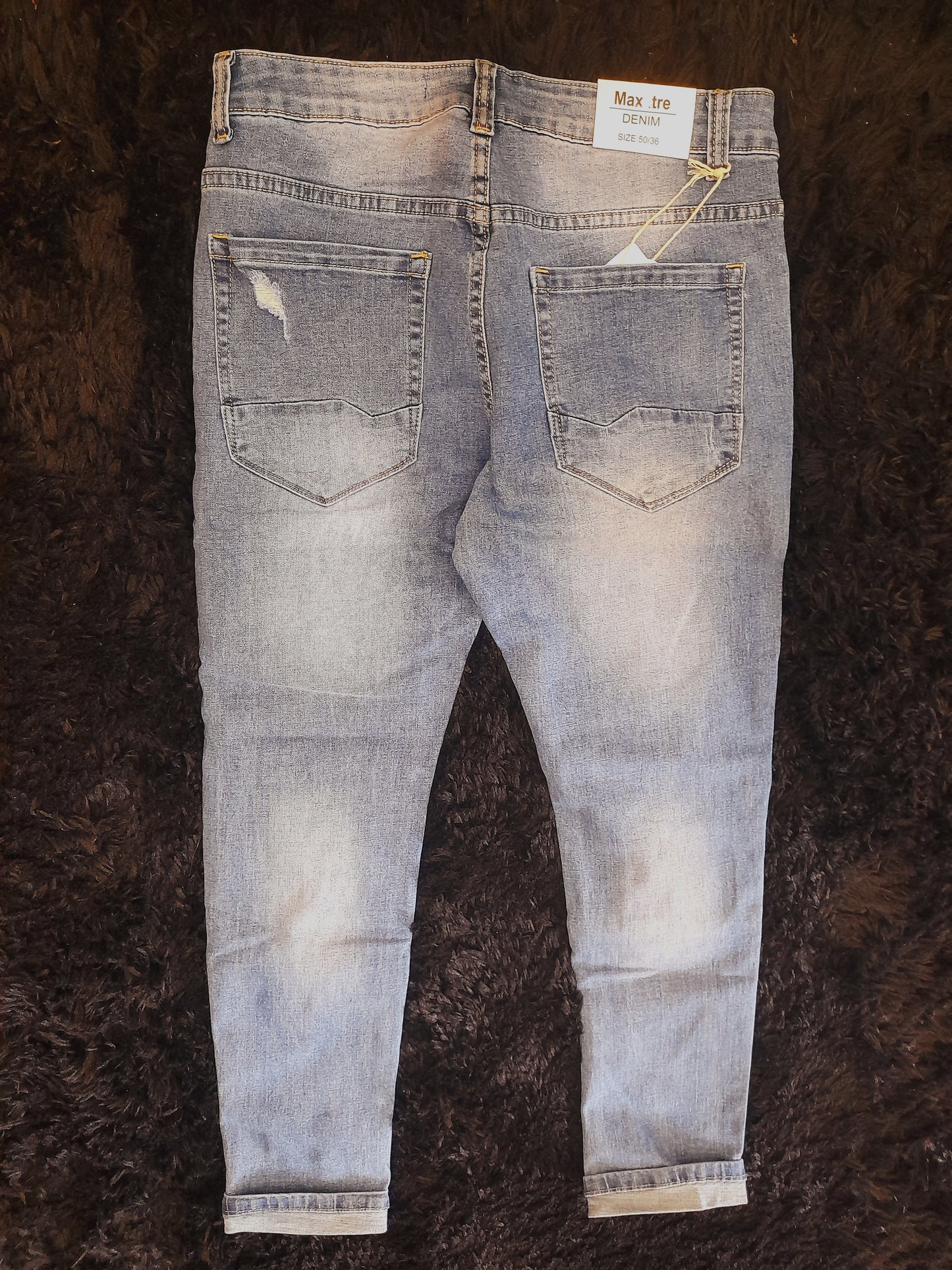 JEANS UOMO MAX TRE BLU CHIARO