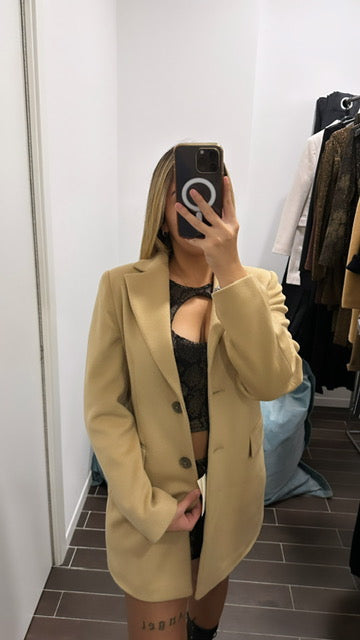 CAPPOTTO IN LANA ROMI-HO'