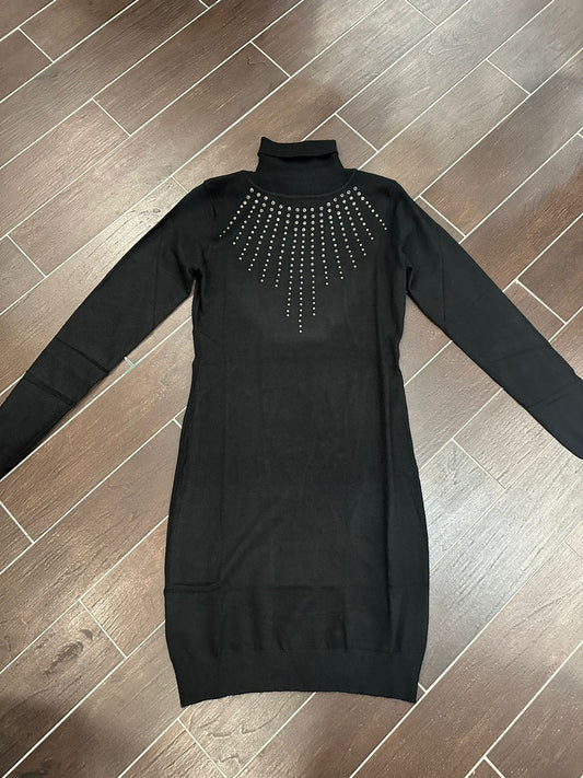 VESTITO IN MAGLIA CON STRASS JOHN RICHMOND