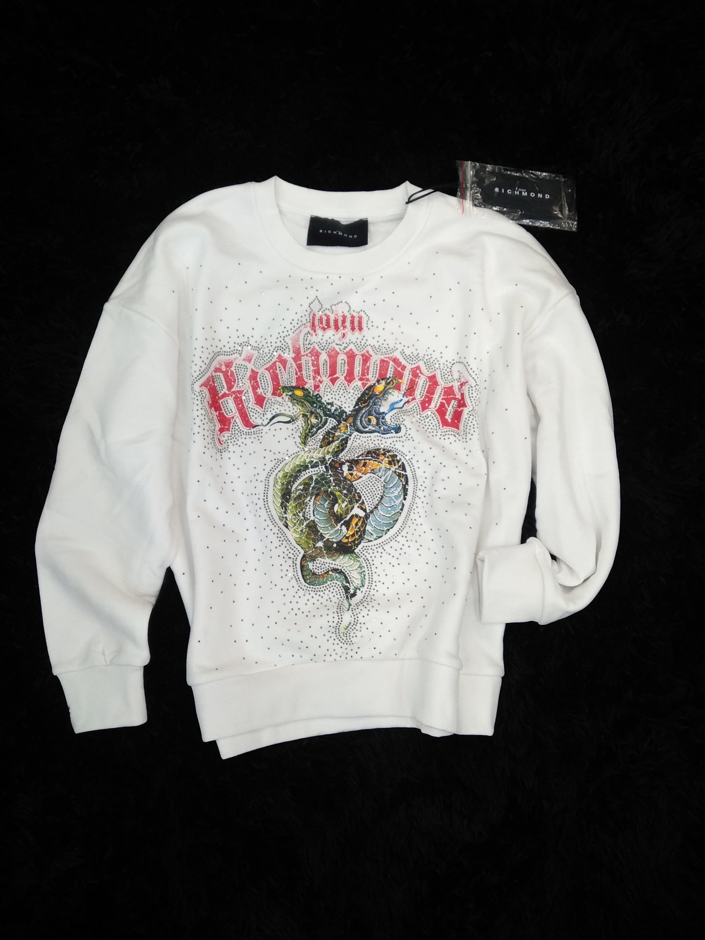 FELPA CON STRASS JOHN RICHMOND
