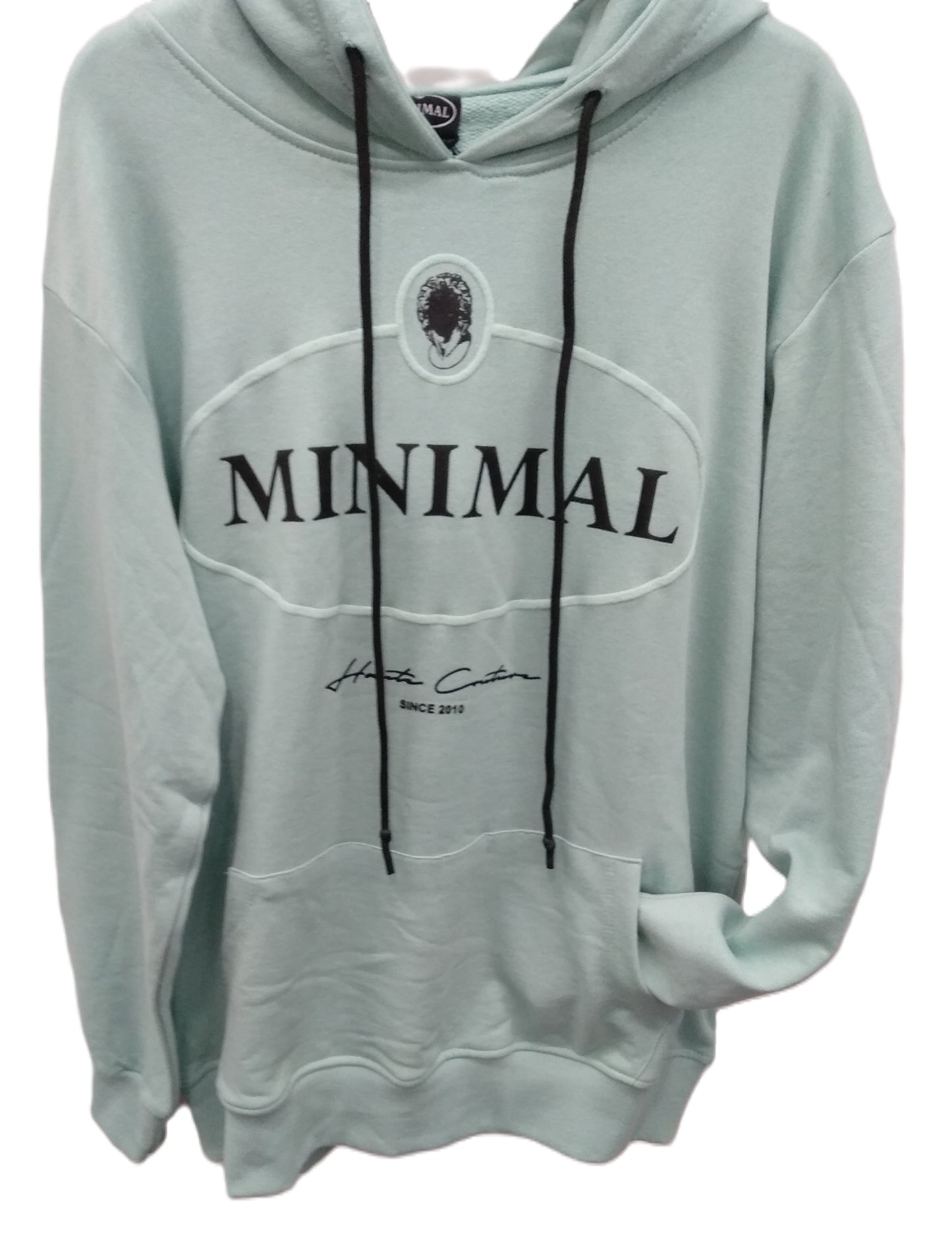 FELPA MINIMAL COUTURE CON CAPPUCCIO