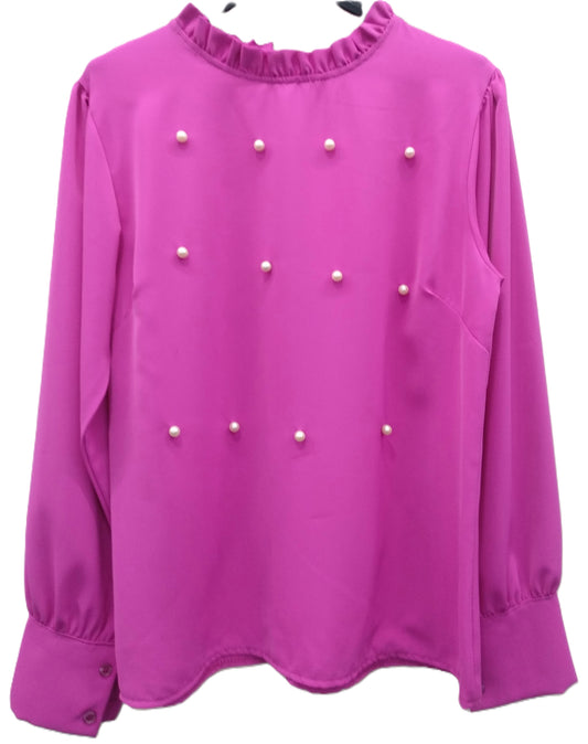 BLUSA CON PERLE