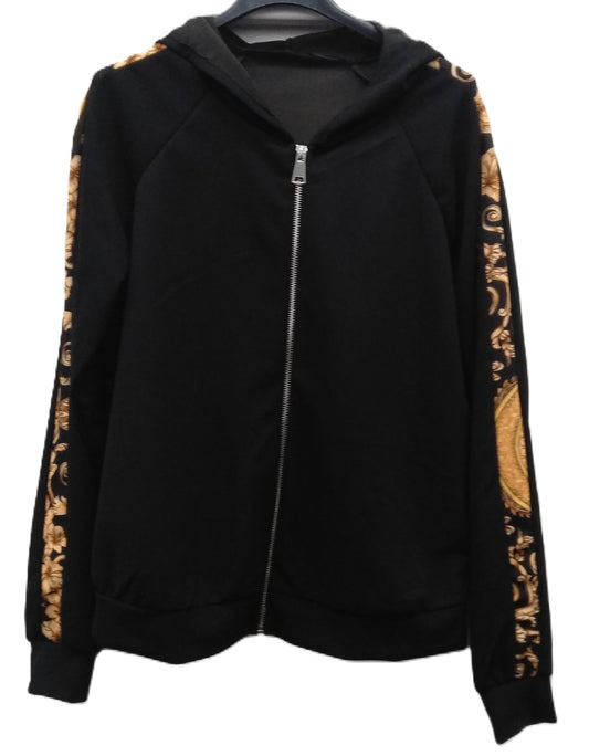 GIACCA ZIP CON CAPPUCCIO
