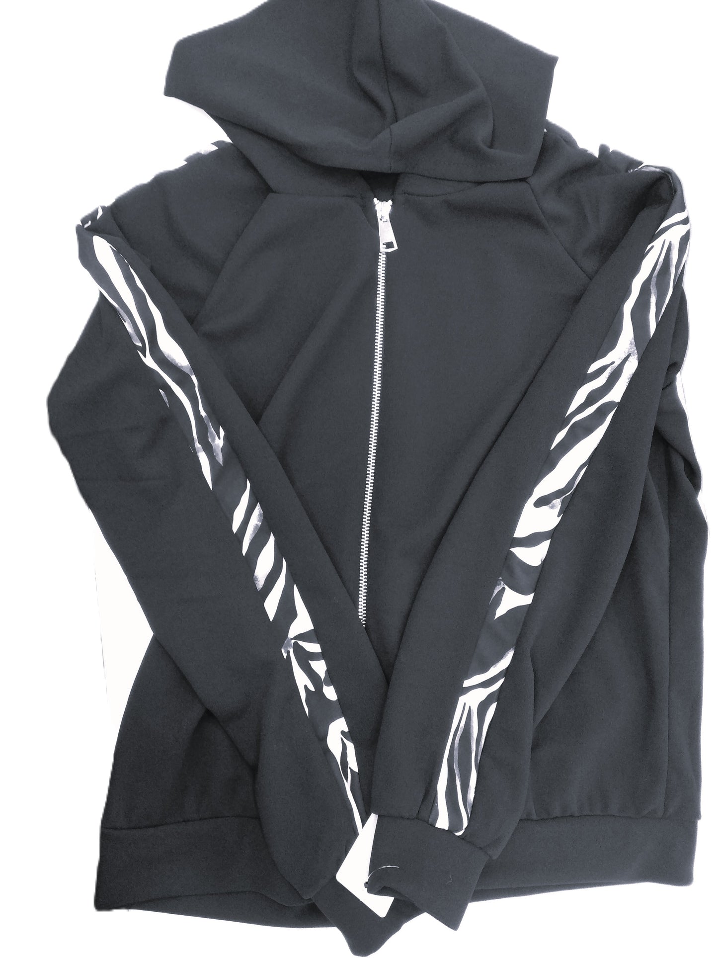 GIACCA ZIP CON CAPPUCCIO