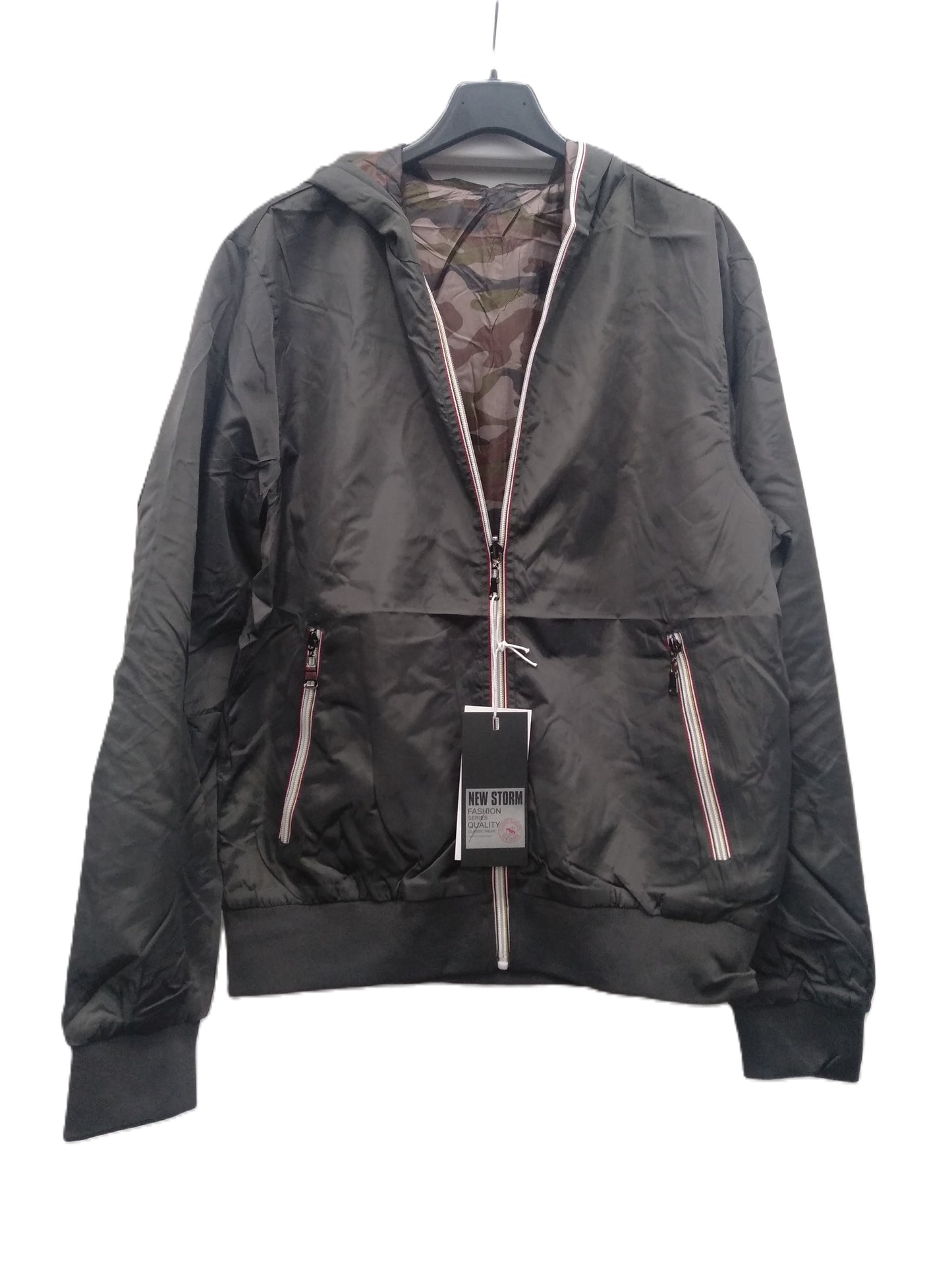 GIUBBOTTO LEGGERO REVERSIBILE ANTIVENTO NEW STORM