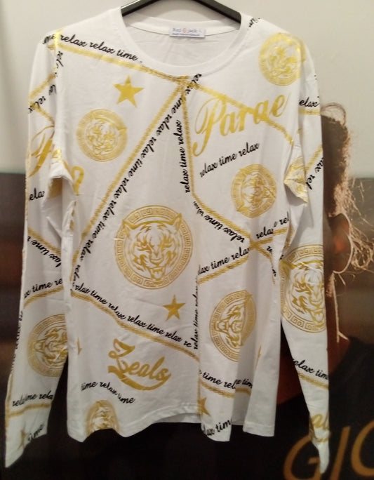 T-SHIRT MANICA LUNGA COTONE