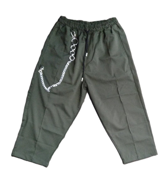 PANTALONE CASUAL GAMBA LARGA - MADE IN ITALY