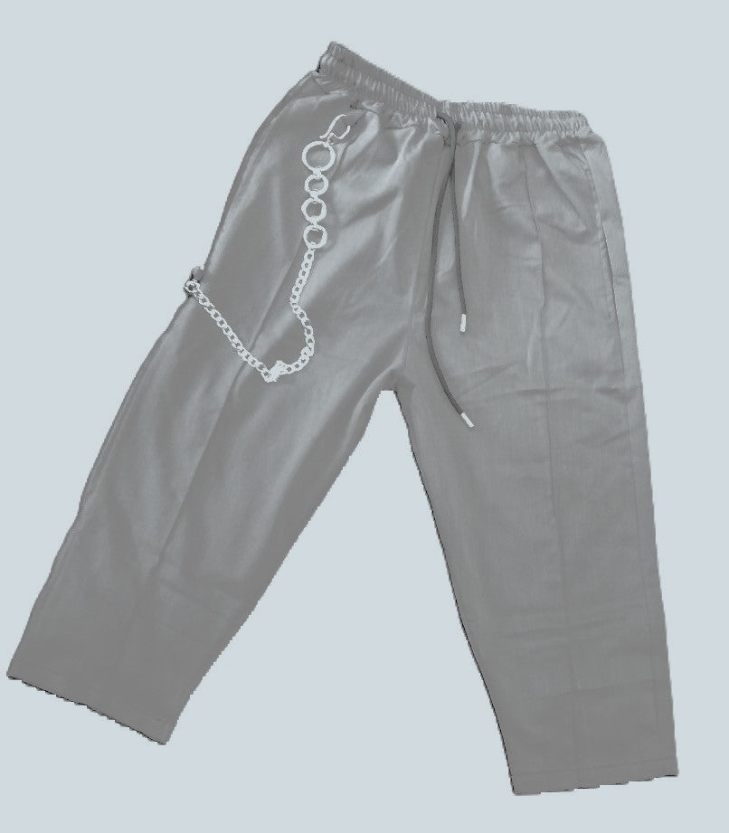 PANTALONE CASUAL GAMBA LARGA - MADE IN ITALY