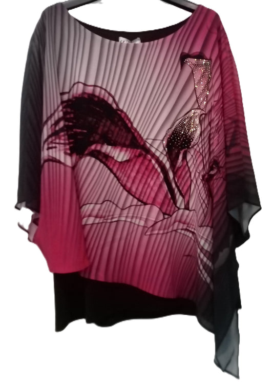 BLUSA ELEGANTE MODELLO LUCIA - PERLA
