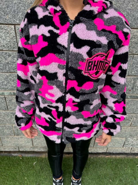 PELLICCIOTTO FANTASIA MILITARE FUCSIA BHMG