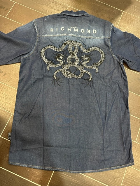 CAMICIA JEANS DENIM  JOHN RICHMOND