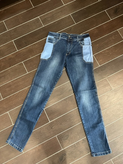 JEANS RODINO SLIM FIT CELESTE