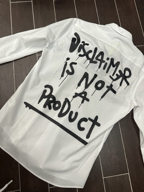 CAMICIA DISCLAIMER